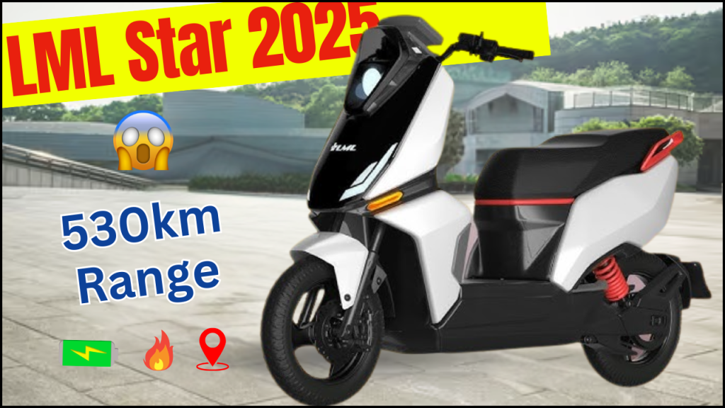 LML Star 2025 Electric Scooter, Makes a Comeback with Impressive 530km Range