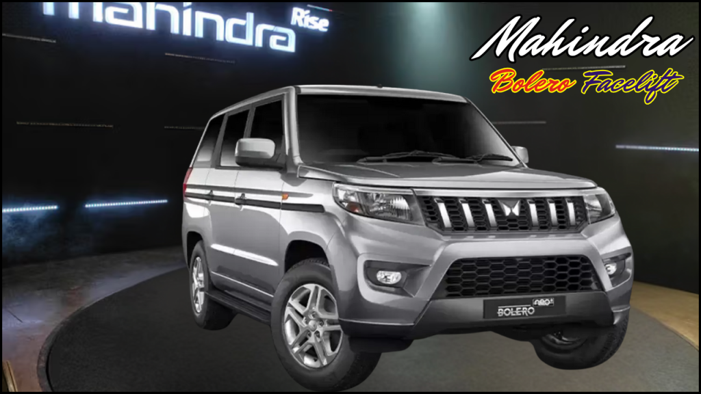 Mahindra Bolero Facelift, A Luxurious Evolution on the Horizon